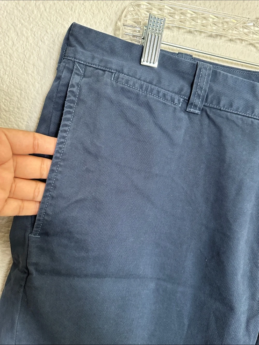 NEW J. Crew Stanton Navy‎ Chino Shorts Cotton Men’s Size 35